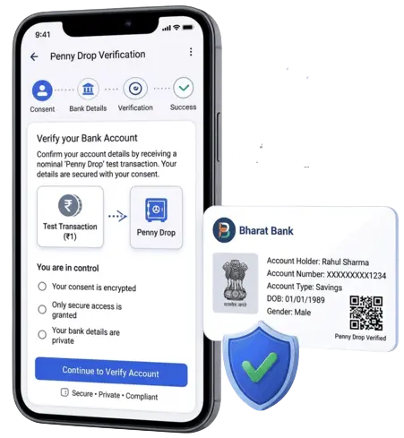 Penny Drop Card Verification  API
